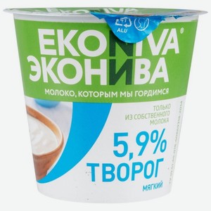 Творог Эко Нива мягкий 5.9% 125 г